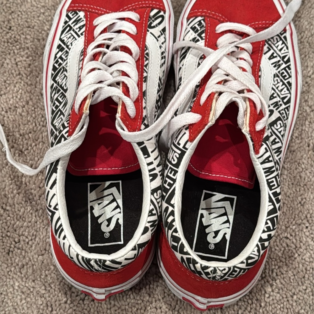 Vans Off the Wall Style 36 'Mix Racing Red' - Picture 7 of 8